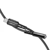 Kép 3/4 - Acefast C1-07 USB-C - mini jack 3.5mm átalakító adapter 18cm (fekete)