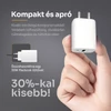 Kép 3/8 - Alphajack PD-A30W hálózati gyorstöltő adapter, 1x USB-C (PD), 1x USB-A 30W