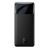 Kép 1/6 - Baseus Bipow powerbank kijelzővel 30000mAh 15W + USB-A - Micro USB kábel 0,25m fekete (PPBD050201)