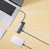 Kép 25/40 - Baseus Metal Gleam Series 6 az 1-ben dokkoló, HUB USB Type C Power Delivery 100 W / 2x HDMI 4K 30 Hz / 3x USB 3.2 Gen 1 szürke (WKWG030113)
