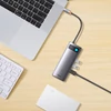 Kép 26/40 - Baseus Metal Gleam Series 6 az 1-ben dokkoló, HUB USB Type C Power Delivery 100 W / 2x HDMI 4K 30 Hz / 3x USB 3.2 Gen 1 szürke (WKWG030113)