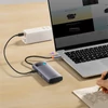 Kép 34/40 - Baseus Metal Gleam Series 6 az 1-ben dokkoló, HUB USB Type C Power Delivery 100 W / 2x HDMI 4K 30 Hz / 3x USB 3.2 Gen 1 szürke (WKWG030113)