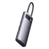 Kép 36/40 - Baseus Metal Gleam Series 6 az 1-ben dokkoló, HUB USB Type C Power Delivery 100 W / 2x HDMI 4K 30 Hz / 3x USB 3.2 Gen 1 szürke (WKWG030113)