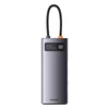 Kép 5/40 - Baseus Metal Gleam Series 6 az 1-ben dokkoló, HUB USB Type C Power Delivery 100 W / 2x HDMI 4K 30 Hz / 3x USB 3.2 Gen 1 szürke (WKWG030113)