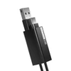 Kép 3/9 - Baseus Pedant TF / MicroSD memóriakártya olvasó fekete 2in1