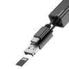 Kép 6/9 - Baseus Pedant TF / MicroSD memóriakártya olvasó fekete 2in1