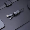 Kép 8/9 - Baseus Pedant TF / MicroSD memóriakártya olvasó fekete 2in1