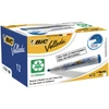 Kép 1/2 - BIC Velleda marker fehértáblához, kék (12 db) + BIC marker, vegyes színek (3 db)