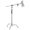 Kép 3/8 - C-stand boom állvány 3m + 1.25m rozsdamentes acélból - 2db
