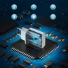 Kép 9/10 - Choetech USB fali töltő adapter Type C 20W tápellátás + USB C - Lightning kábel 1,2m fehér (PD5005)