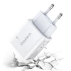 Kép 1/10 - Choetech USB fali töltő adapter Type C 20W tápellátás + USB C - Lightning kábel 1,2m fehér (PD5005)