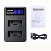 Kép 4/6 - Dupla OLYMPUS LI-40B/42B USB-s akkumulátor töltő LCD kijelzővel (SYA0011446)