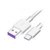 Kép 1/2 - Huawei AP71 gyorstöltő USB-C adatkábel 5A 1 m fehér