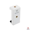 Kép 5/6 - Jackal MBH-BW mobiltelefon rögzítő, telefontartó adapter két 1/4-es furattal - Fekete