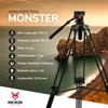 Kép 4/7 - Jackal Monster fluid fejes videó állvány, tripod (158cm)