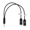 Kép 1/5 - JOBY Wavo 3.5mm Cable Splitter kábel osztó (JB01736-0WW)