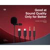 Kép 3/11 - LituFoto VV10 lavalier, csíptetős mikrofon lightning (iOS) csatlakozóval