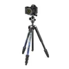 Kép 9/13 - Manfrotto Element MII állvány Alu 4 szekció, gömbfej, kék (MKELMII4BL-BH)