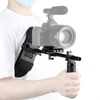 Kép 7/8 - NICEYRIG egykezes bőr fogantyú, markolat és mellkas stabilizátor támasztó rendszer DSLR és MILC kamerákhoz (379)