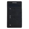 Kép 3/7 - PATONA Smart Dual LCD kijelzős Sony NP-FM50 NP-F550 NP-F750 NP-F970 USB akkumulátor töltő