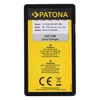 Kép 5/7 - PATONA Smart Dual LCD kijelzős Sony NP-FM50 NP-F550 NP-F750 NP-F970 USB akkumulátor töltő