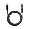 Kép 5/8 - PD100W USB Type-C - USB Type-C kábel gyorstöltéssel, teljesítménykijelzéssel 1m, fekete