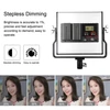 Kép 6/9 - PULUZ 15W LED lámpa, videólámpa 3200-5600K