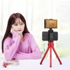 Kép 5/6 - PULUZ alumínium asztali állvány, mini tripod piros (PU601R)
