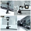 Kép 8/8 - PULUZ autós szélvédő tartó GOPRO Hero, DJI Osmo Action, egyéb akciókamerákhoz (PU845B) tapadókorongos