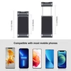 Kép 4/6 - PULUZ fém mobiltelefon rögzítő, telefontartó adapter vakupapucs foglalattal (PU3205B)