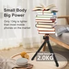 Kép 7/11 - PULUZ flexibilis, rugalmas állvány gömbfejjel fényképezőgéphez, akciókamerához, mobiltelefonhoz bluetooth kioldóval (PU860)