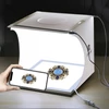 Kép 7/14 - PULUZ fotódoboz, tárgysátor 20x20cm 6db háttérrel, alsó LED megvilágítással (PU5137)