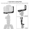 Kép 5/5 - PULUZ L bracket, L konzol Sony A9 (ILCE-9) / A7 III / A7R III -hoz, fekete (PU3541B) 