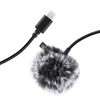 Kép 4/9 - PULUZ PU426 lavalier, csíptetős mikrofon 1.5m kábel lightning (iOS)