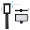 Kép 4/11 - PULUZ RGB LED videólámpa mobiltelefon tartóval, állvánnyal (PU461B)