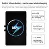 Kép 6/11 - PULUZ RGB LED videólámpa mobiltelefon tartóval, állvánnyal (PU461B)