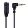 Kép 3/5 - PULUZ TRRS 3.5mm jack hosszabbító kábel 20cm (PC0212B)