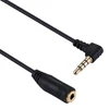 Kép 5/5 - PULUZ TRRS 3.5mm jack hosszabbító kábel 20cm (PC0212B)