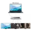 Kép 4/10 - ROCKETEK DS933 15 az 1-ben többfunkciós dokkolóállomás, HUB USB Type C 100W PD