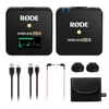Kép 4/11 - RODE Wireless GO II Single ultra kompakt, digitális vezeték nélküli mikrofon rendszer két csatornás vevővel, egy adóval, fekete