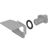 Kép 4/6 - SmallRig Becsavarható szűkítő gyűrű szűrőmenettel (77-114mm) Matte Box 2660-hoz (3458)