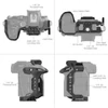 Kép 4/10 - SmallRig Black Mamba Cage Canon EOS R7 kamerához (4003)