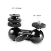 Kép 7/7 - SmallRig dupla gömbfej vakupapucs adapterrel, 1/4-es csatlakozással (1135)