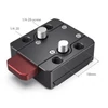 Kép 4/7 - SmallRig Mini V-Lock Assembly Kit, gyorskioldó készlet (MD2801B)