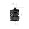 Kép 6/6 - SmallRig Mini vakupapucs adapter 1/4-20 csavarral (3577)