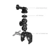 Kép 7/9 - SmallRig multifunkciós rögzítő satu és gömbfejes Magic Arm akciókamera adapterrel (1138B)