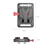 Kép 5/9 - SmallRig V Mount Battery Plate, akkumulátor adapter (2987)