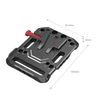 Kép 3/8 - SmallRig V Mount Battery Plate, akkumulátor adapter (2988)