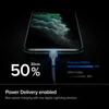 Kép 4/9 - Apple MFI TYPE-C - LIGHTNING KÁBEL SPIGEN PB1901 POWERARC PD100W/2A 1M FEKETE (000CA26491)