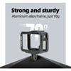 Kép 3/12 - TELESIN alumínium cage GoPro Hero 9 / Hero 10 / Hero 11 / Hero 12 akciókamerákhoz (GP-FMS-901)